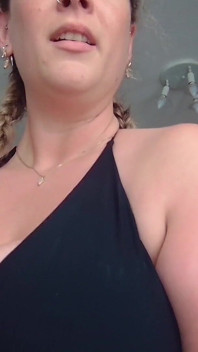 BBW Big Tits in Small Bikini Lotion Mesmerizing Titmotism