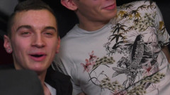 Crunch Boy: Französischer gangbang in einem bus, teil 3