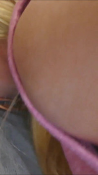 Pussy & Ass Fingering & Orgasm Masturbation in Crotchless Panties