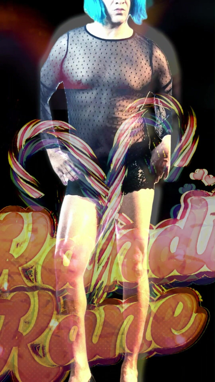 kandiKane: Rauchende brasilianische sissy-schlampe verführung in plateau-Absätzen &amp; dessous