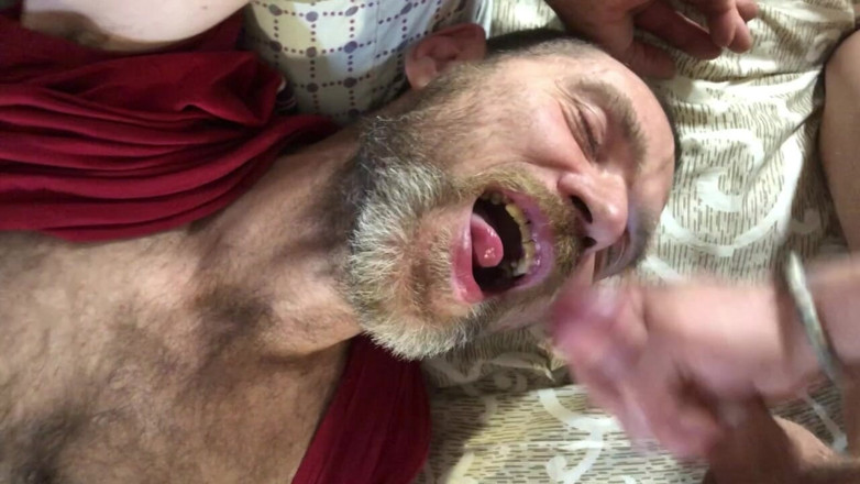 MaxHotty: Stepdaddy Gives a Juicy Blowjob for a Young Cock
