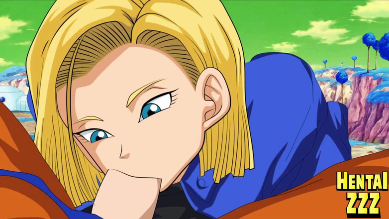 Hentai ZZZ: Android 18 chupando o pau de Goku (dragão Ball Hentai)