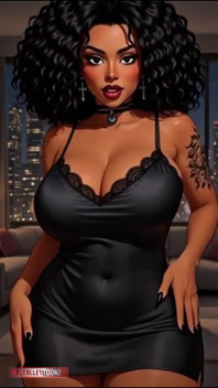 Sexy Ebony Big Booty Vixen Intimate Moment