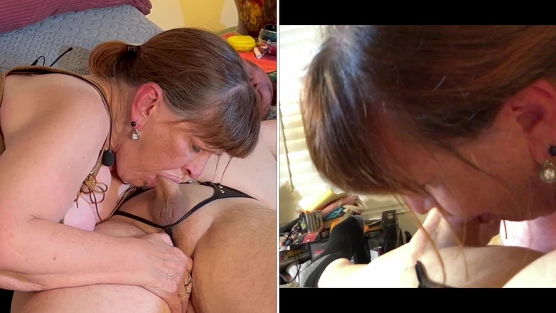 Carmen Angel: Bà già Bambi: Con đĩ rừng già bú cu