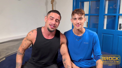 BrockBanks: Brock Banks Fucks Cute Twink Bareback