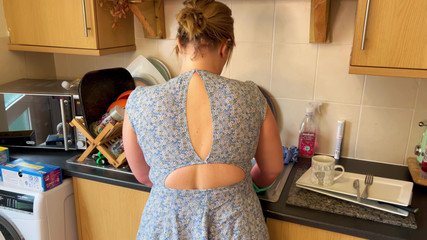 JessieHH: Bezpłatne korzystanie mamusia + jej 4 pasierbice - 2 creampies - 2 Twarzy 4K Reup