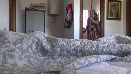 Souzan Halabi: Naughty Turkish Hotel Maid Has Her First Big Black Cock...