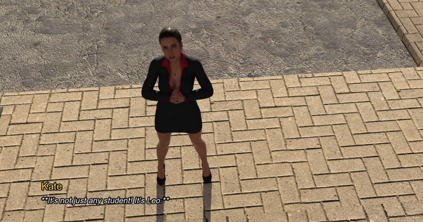 3D Cartoon Porn: Cum să-ți pierzi virginitatea 2 Profesoara Sexy Kate cu țâțele ei drăguțe