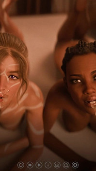 The Seven Realms 46 - Atlas, Kali & Naya Threesome Sex in the Bedroom