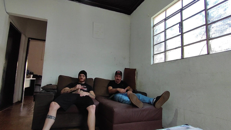 carmonaoficial: Carmona and Carlos Urach Masturbating Together
