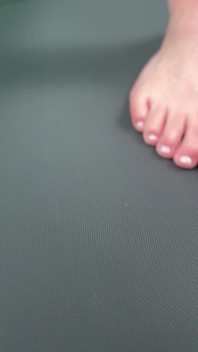 Walking on Treadmill