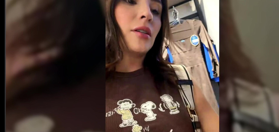 Ayumi Hall: I'm Trying on Some Clothes at a Mall, and a...