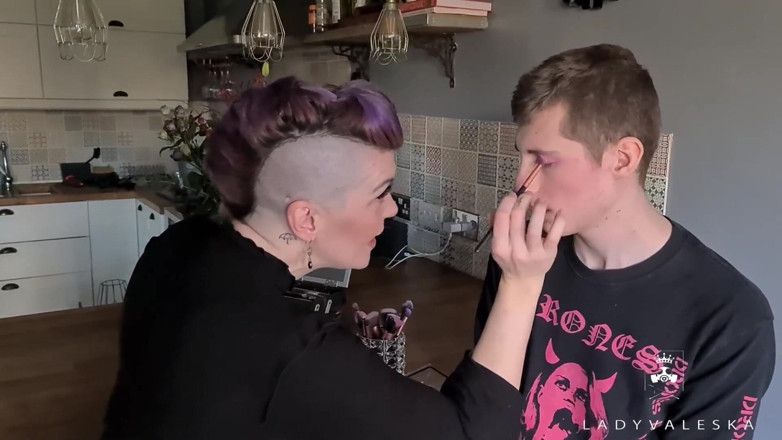 Lady Valeska: Novio a novia pt. 1 la make over