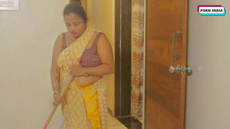 Porn India Studio: Beautiful Hot Maid Gets Fucked Hard by Owner