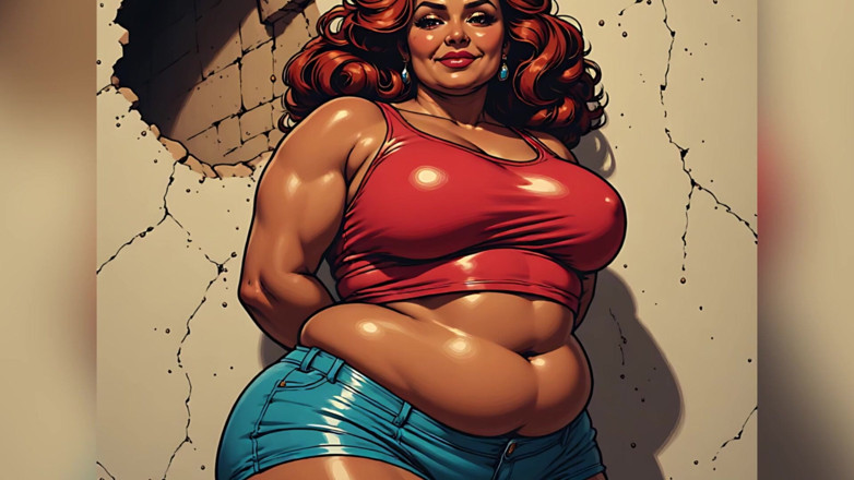 AI Porn: Arte de mujeres sexy con curvas
