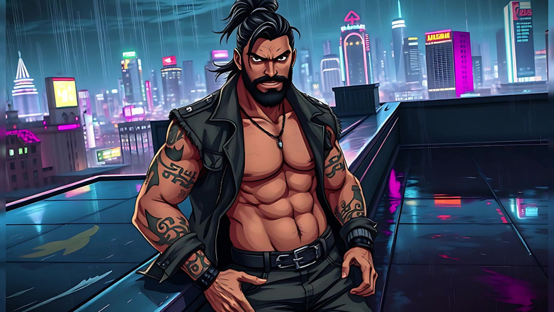 Erotic Man: Сильные здоровякие мужчины с искусственным интеллектом