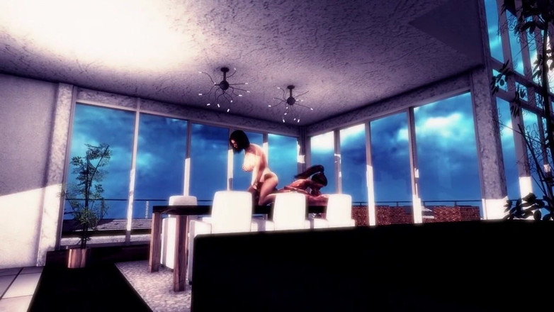 The animation shot: 哈登翻桌子