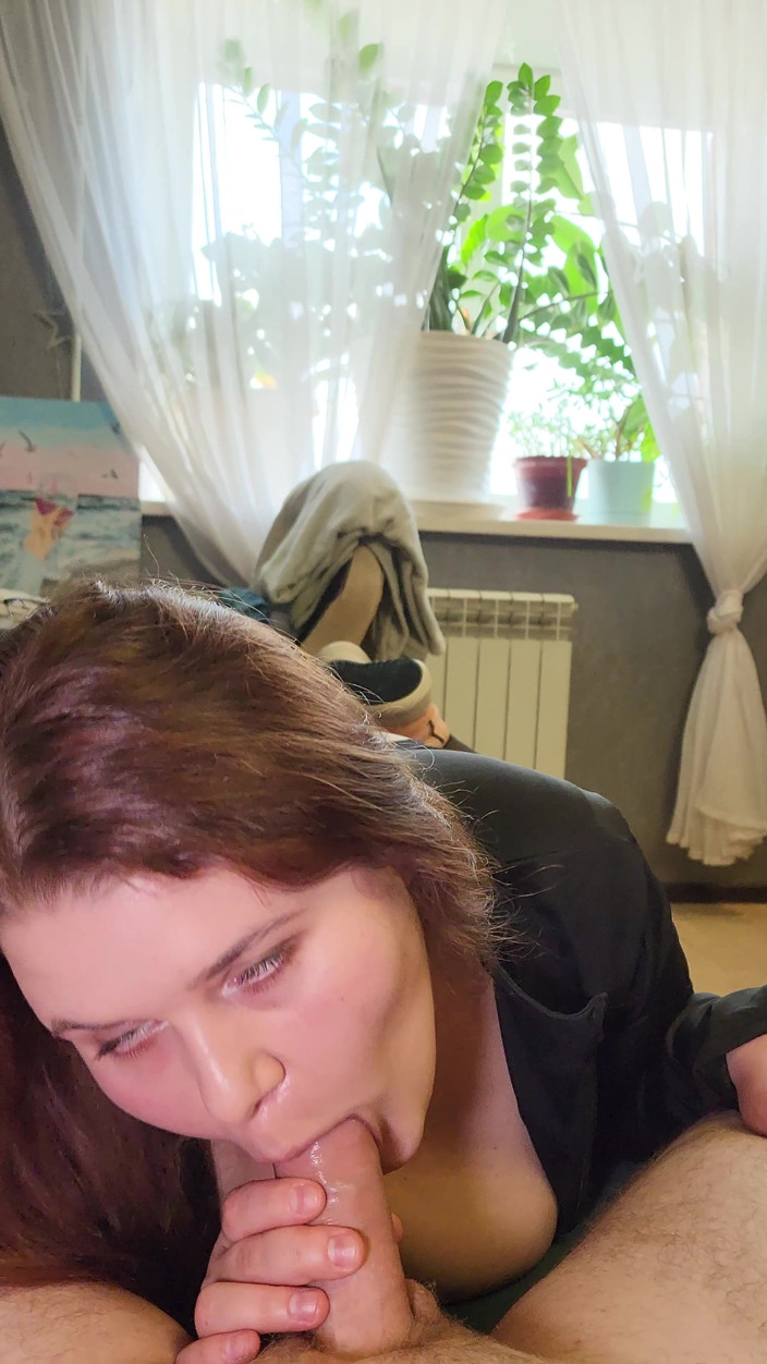 Peach Desert: Éjaculation énorme en POV sur le visage et les cheveux d’une...