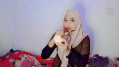 Indonesian Sissy Hijab Anal Virginity Lost thumbnail