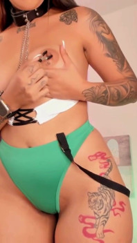 Beautiful Girl with Her San Patrick Outfit