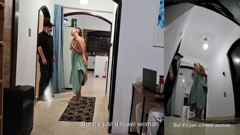 Victor SweetCoupleStories: Istri asli selingkuh dari suaminya sambil pakai headphone sama pria...