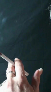Tiny BBW Tattooed Smoking Whore Stepmom Tells Stepson About Her Younger Days