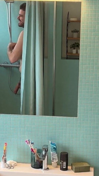 Straight Friend Seduced in the Shower
