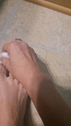 Naughty alchemy: Польское удаление педикюра