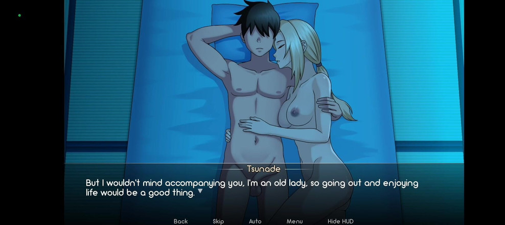 The anime king: Tsunade berkongkek dubur keras