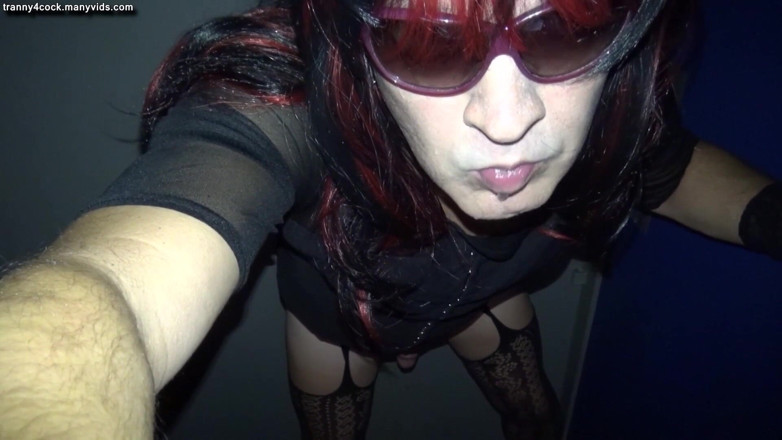 Tranny 4 cock: TV Susans Gloryhole Cumshot Compilation