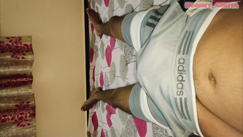 Horney_Ankita: Desi indisk styvsyster masterbate styvbror's Big Black Cock XXX