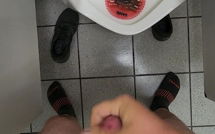 Djk31314: Nice Strip and Cum in a Public Restroom.