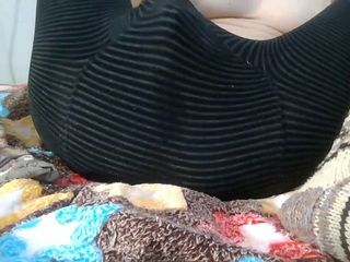 BW_Dolphin: White girl in warm winter pants masturbating online with her...
