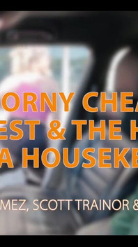 The Horny Cheating Guest and the Hot Latina Housekeeper