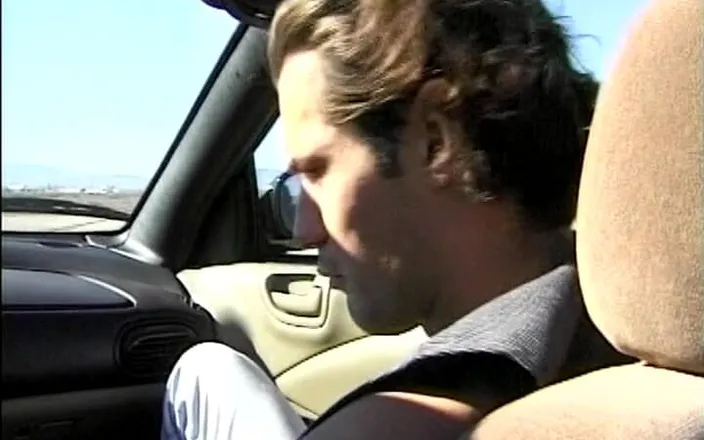 Deutsche Damen: Super Busty German Blonde Pleasing Her Dude Near the Road...