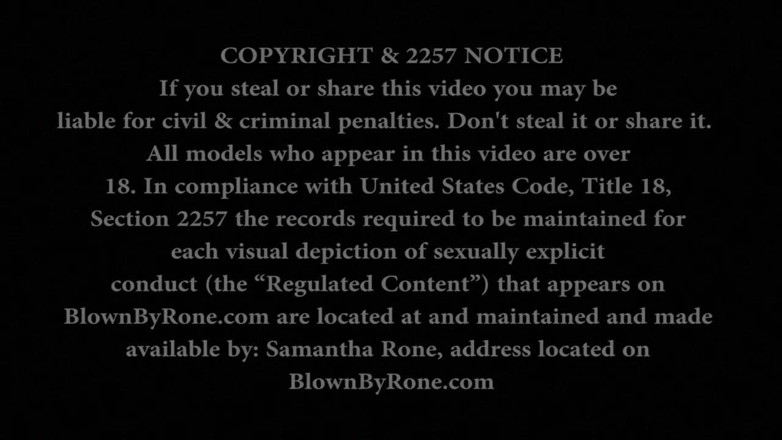 Samantha Rone: Lesbian panas Samantha Rone Threeway