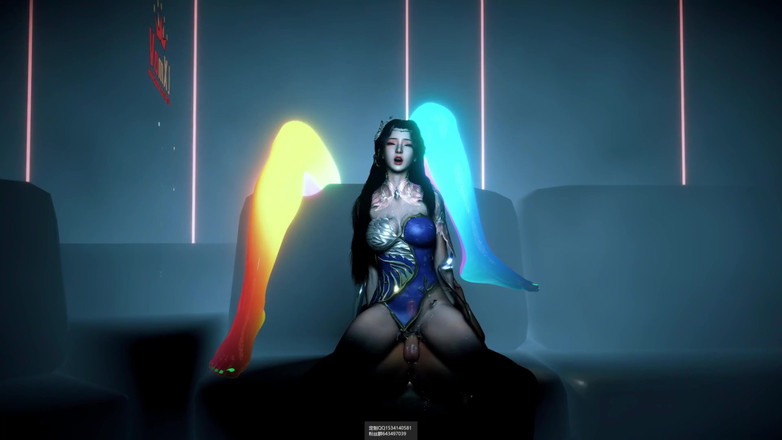 Why fuck so hard: 3D puta tesuda cosplay stripper tem sua buceta molhada fodida...