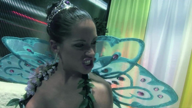 My Favorite Pornstars: Naughty fairies cosplay dildo toying and masturbation to orgasm
