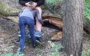 Lesbian-illusion: Guardato sesso nella foresta con due lesbiche - Lesbian-illusion