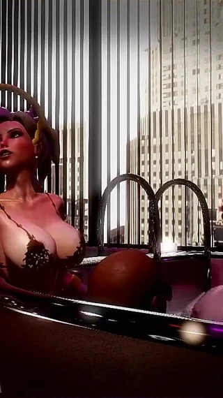 3DHentaiBeauties: Titty Fuck Fun Overwatch