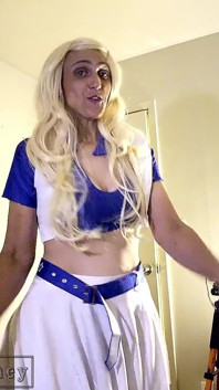 Big N Sexy Britney Cheerleader - Blowjob & Anal - Full Video