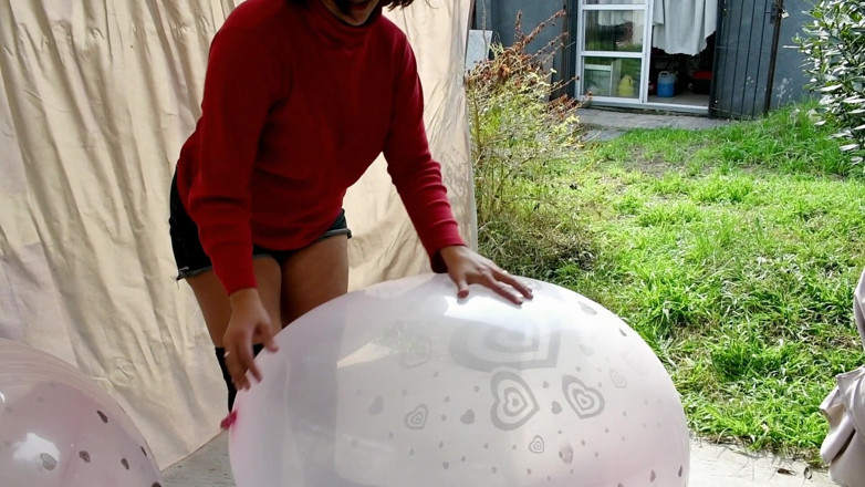 melu_world: Looning Venku s 36 palcovými velkými balónky - Bunny Looner