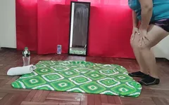 my stepmother always asks me for help to help her do exercises and she shows me her big ass that she has I like to pass