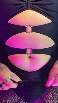 Trans Girl Emma Ink Masturbates with Her Big Cock