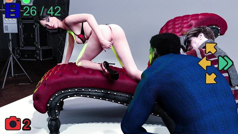 Porngame201: Модный бизнес - фотосессия Monica No5 - 3D игра, хентай