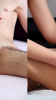 Bătălia cu spermă 8 - Masaj de prostată - stânga versus dreapta?