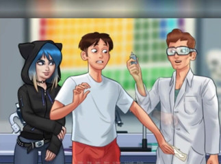 3DXXXTEEN2 Cartoon: Miss Dewitt wint de pijpbeurttalentshow. 3D porno tekenfilmseks
