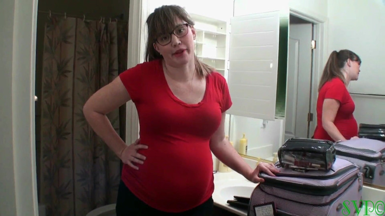 Pregnant amateurs: Patrząc na moją pasierbicę w 6 i pół miesiąca ciąży