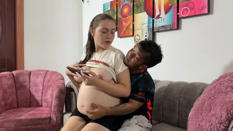 Julianaburning: My Stepbrother Gets Really Horny and Fucks My Pussy