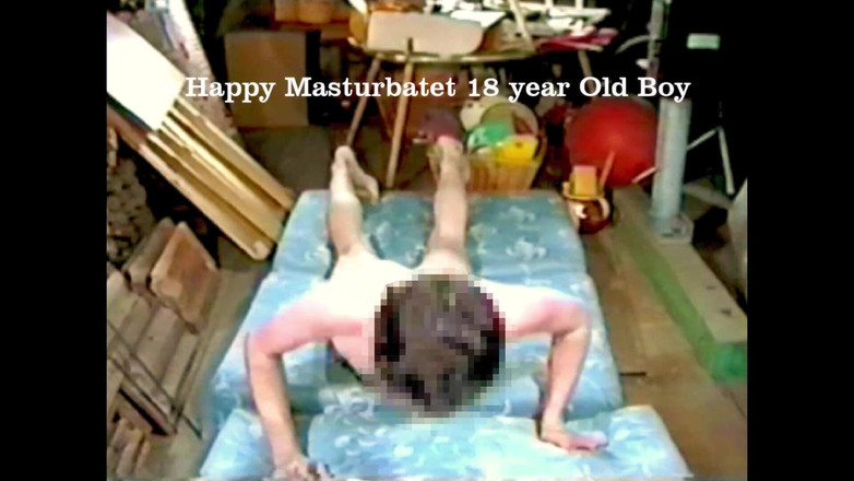 Mark Hannes: 18岁老马克，裸体老存储驼峰自慰